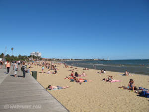 Melbourne St Kilda Beach