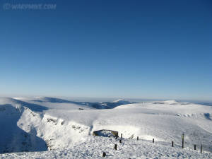 View from Sněžka, 1602 m