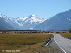 On our way to Aoraki